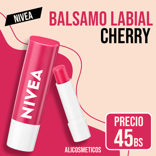 Balsamo Labial Cherry Nivea
