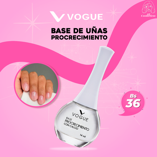 Base para Uñas Procrecimiento Vogue