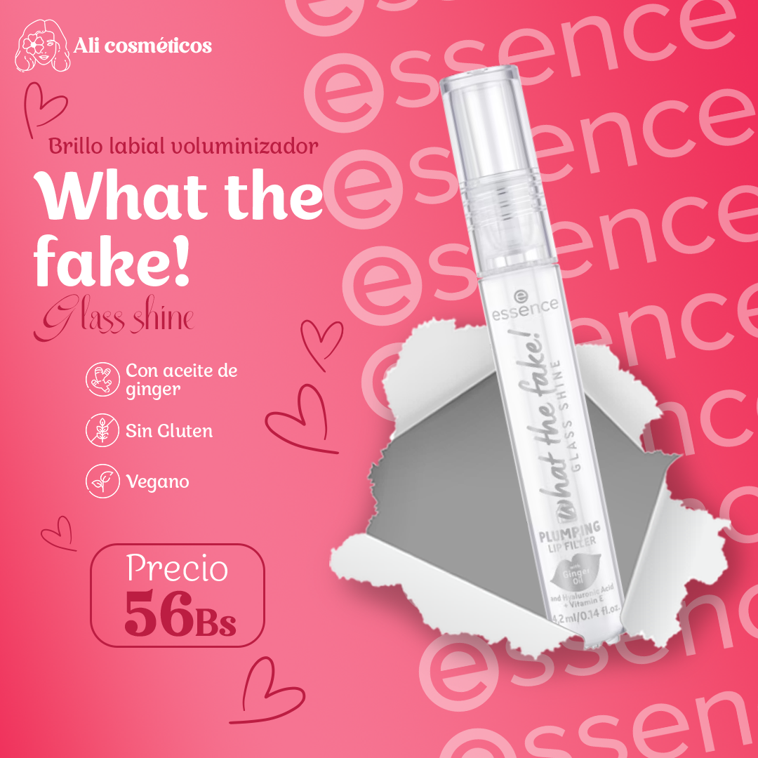 Brillo Labial Voluminizador What The Fake! Glass Shine