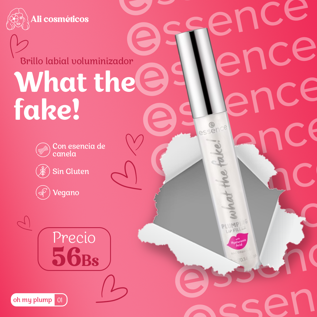 Brillo Labial Voluminizador What The Fake! Glass Shine